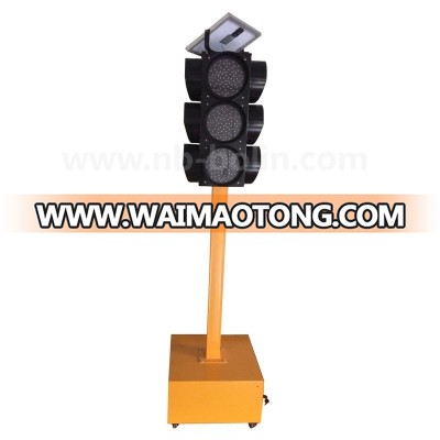 Sun battery solar led traffic light